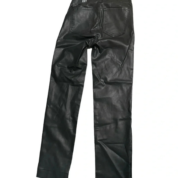 🖤 KUT FROM THE KLOTH Reese Ankle Straight Coated Denim Sz 0 🖤 - Picture 3 of 3